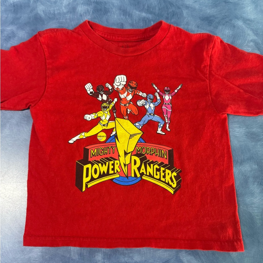 Mighty Morphin Power Ranger Toddler Tee